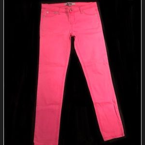 Bright Pink Jeggings